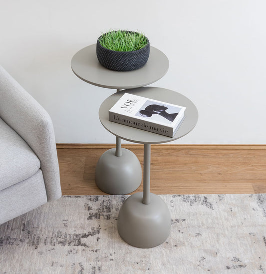 Conjunto de Mesa Lateral Órbita - Fendi