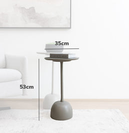 Conjunto de Mesa Lateral Órbita - Fendi