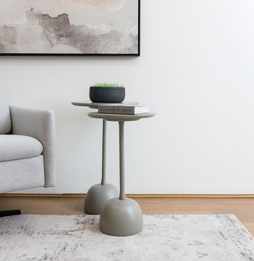 Conjunto de Mesa Lateral Órbita - Fendi