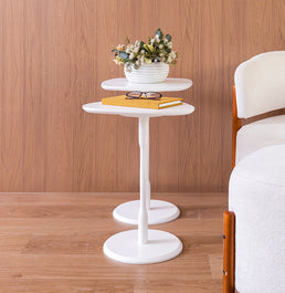 Mesa Lateral Vértice - Branco