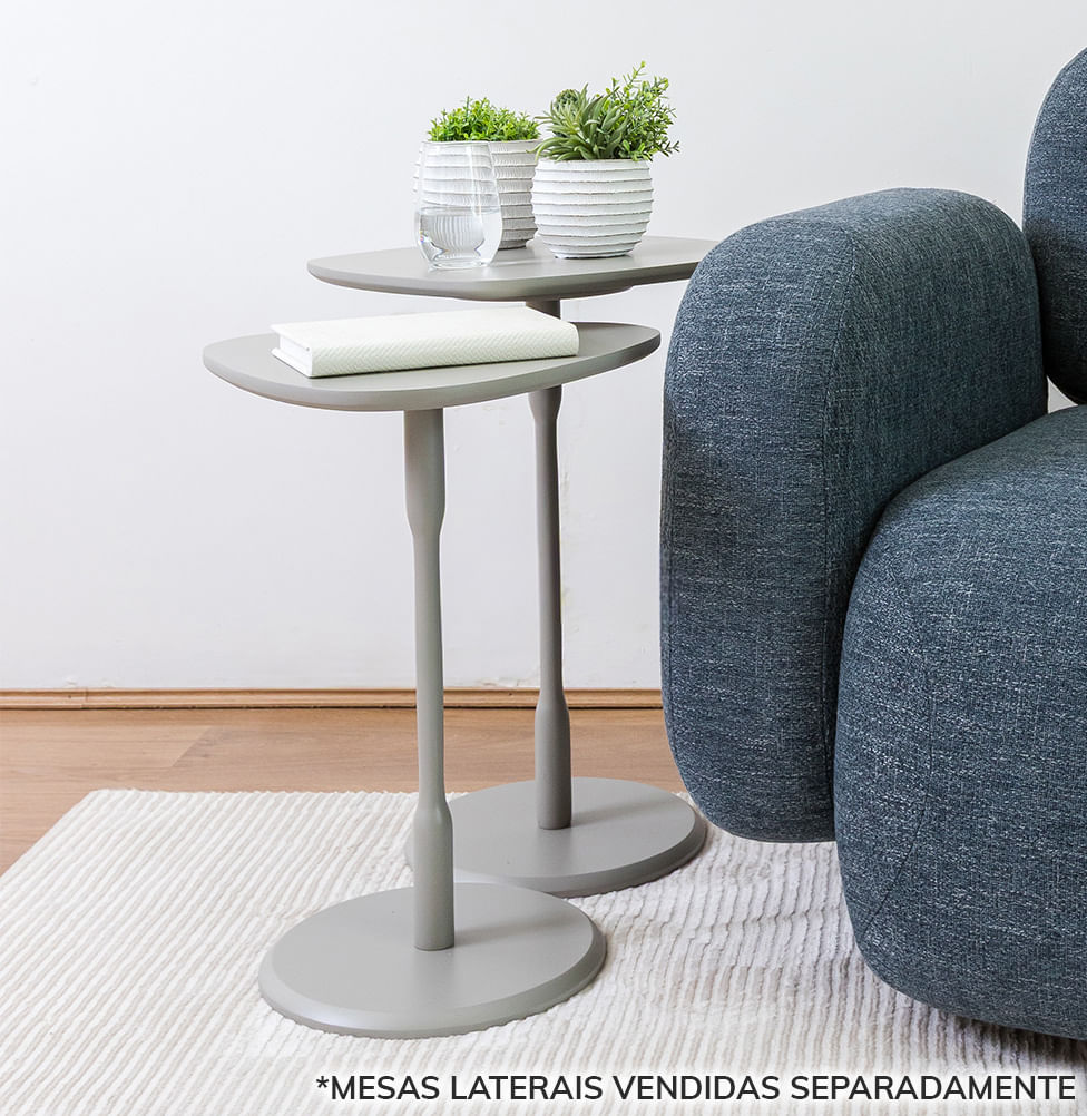 Mesa Lateral Vértice - Fendi