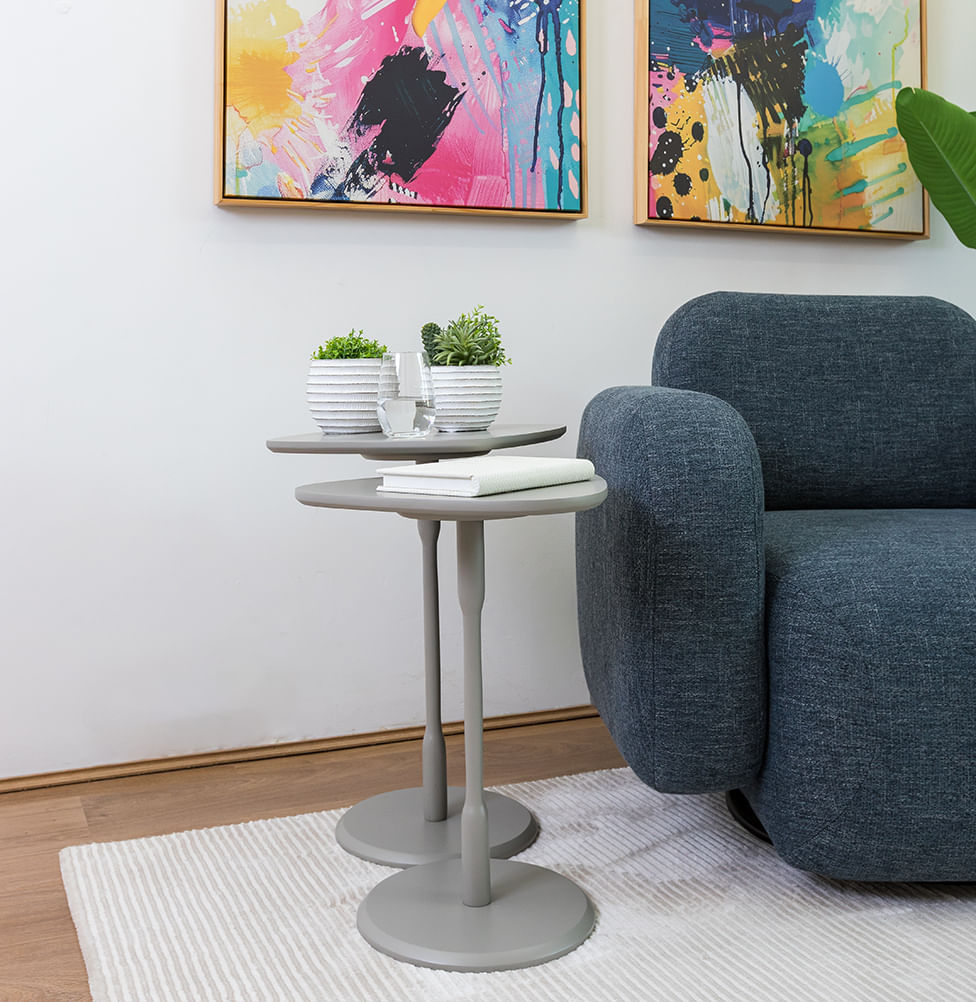 Mesa Lateral Vértice - Fendi