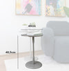 Conjunto de Mesa Lateral Vértice - Fendi 