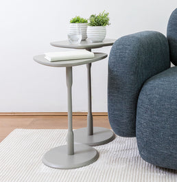 Conjunto de Mesa Lateral Vértice - Fendi 