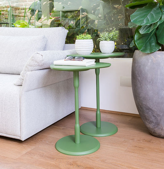 Mesa Lateral Vértice - Verde