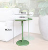 Mesa Lateral Vértice - Verde