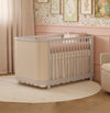 Berço Raika 3 em 1 Com Palha - Greige