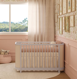 Berço Raika 3 em 1 Com Palha - Greige