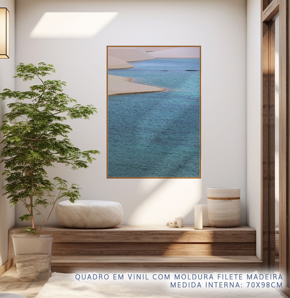 Quadro Duna Lado Direito - Vertical 