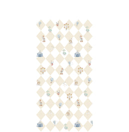 Papel de Parede Infantil Circo com Losango - Color