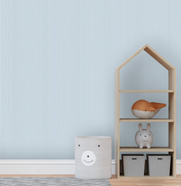 Papel de Parede Infantil Listra Mini - Azul