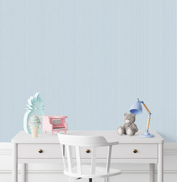 Papel de Parede Listra Mini - Azul Médio