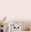 Papel de Parede Infantil Listra Mini - Rosa