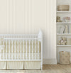 Papel de Parede Infantil Listra Mini - Bege