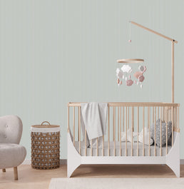 Papel de Parede Infantil Listra Mini - Cinza