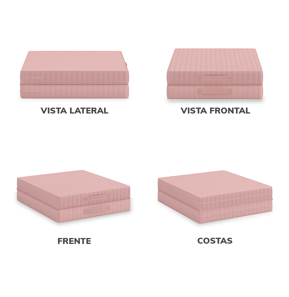 Futon Infantil - Rosa