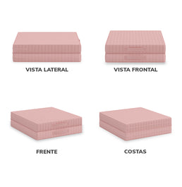 Futon Infantil - Rosa