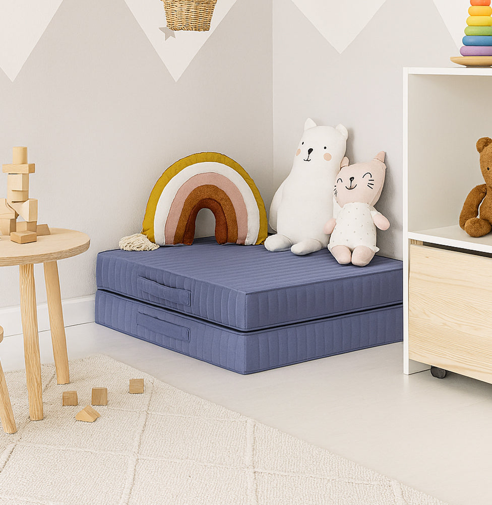 Futon Infantil - Azul