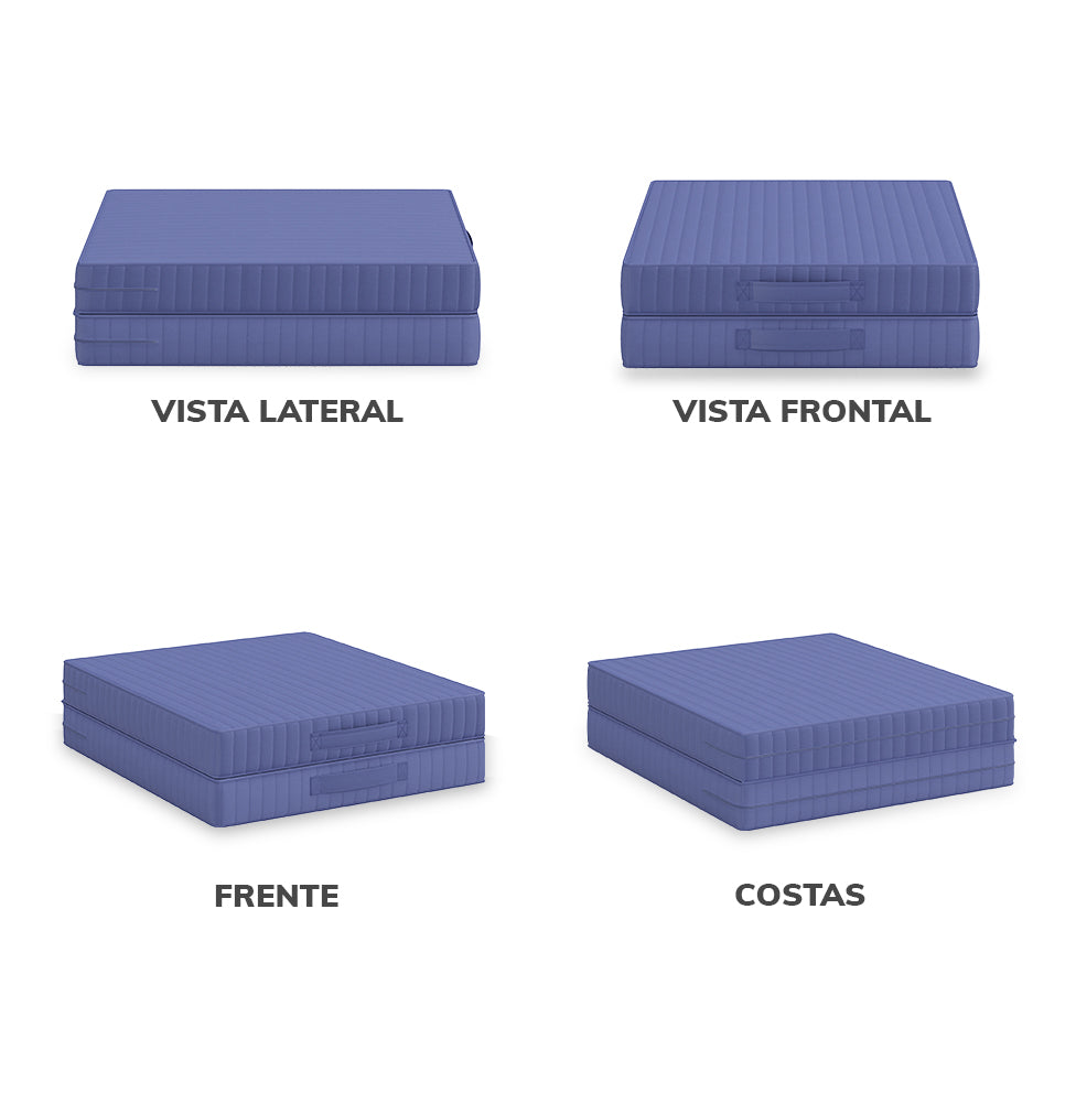 Futon Infantil - Azul