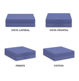 Futon Infantil - Azul