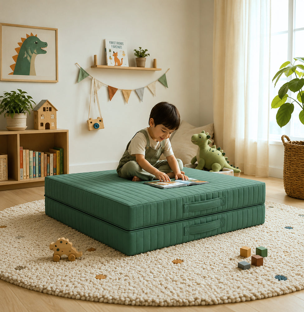Futon Infantil - Verde