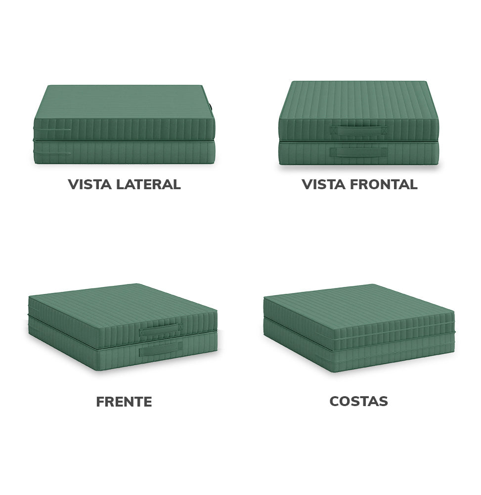 Futon Infantil - Verde