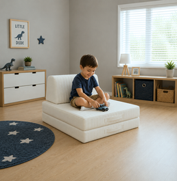 Futon Infantil - Bege
