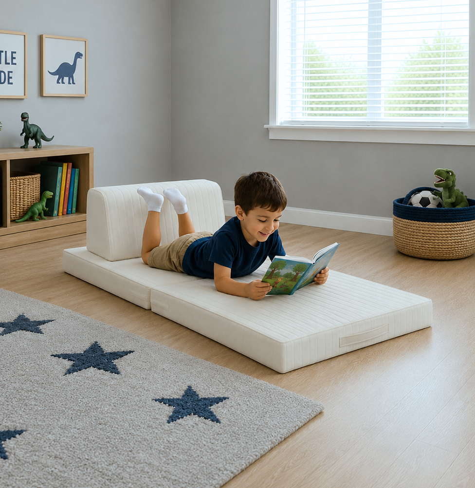 Futon Infantil - Bege