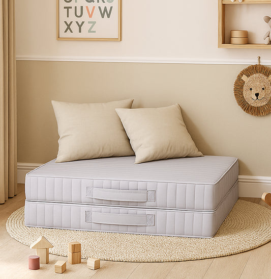 Futon Infantil - Cinza