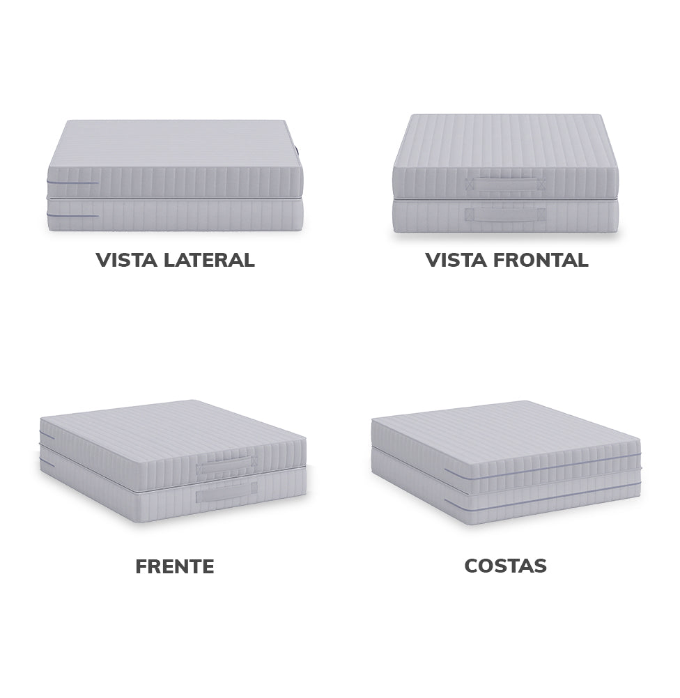 Futon Infantil - Cinza