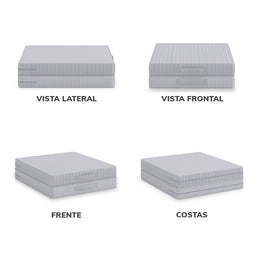 Futon Infantil - Cinza