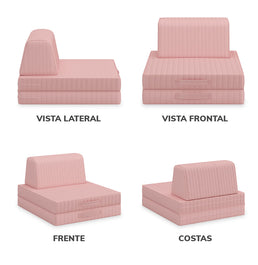 Poltrona Infantil Play - Rosa