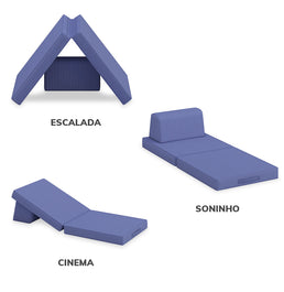 Poltrona Infantil Play - Azul