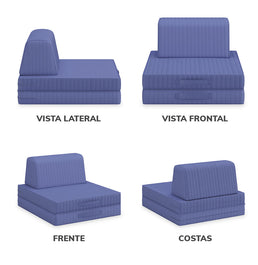 Poltrona Infantil Play - Azul