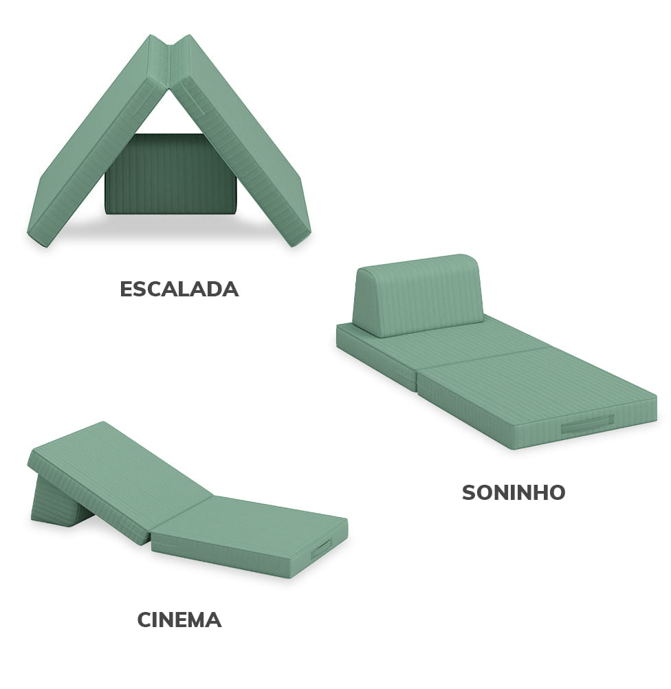 Poltrona Infantil Play - Verde