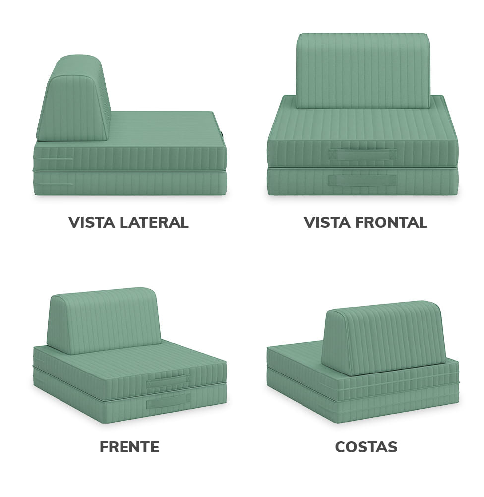 Poltrona Infantil Play - Verde