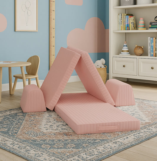 Sofá Infantil Play - Rosa