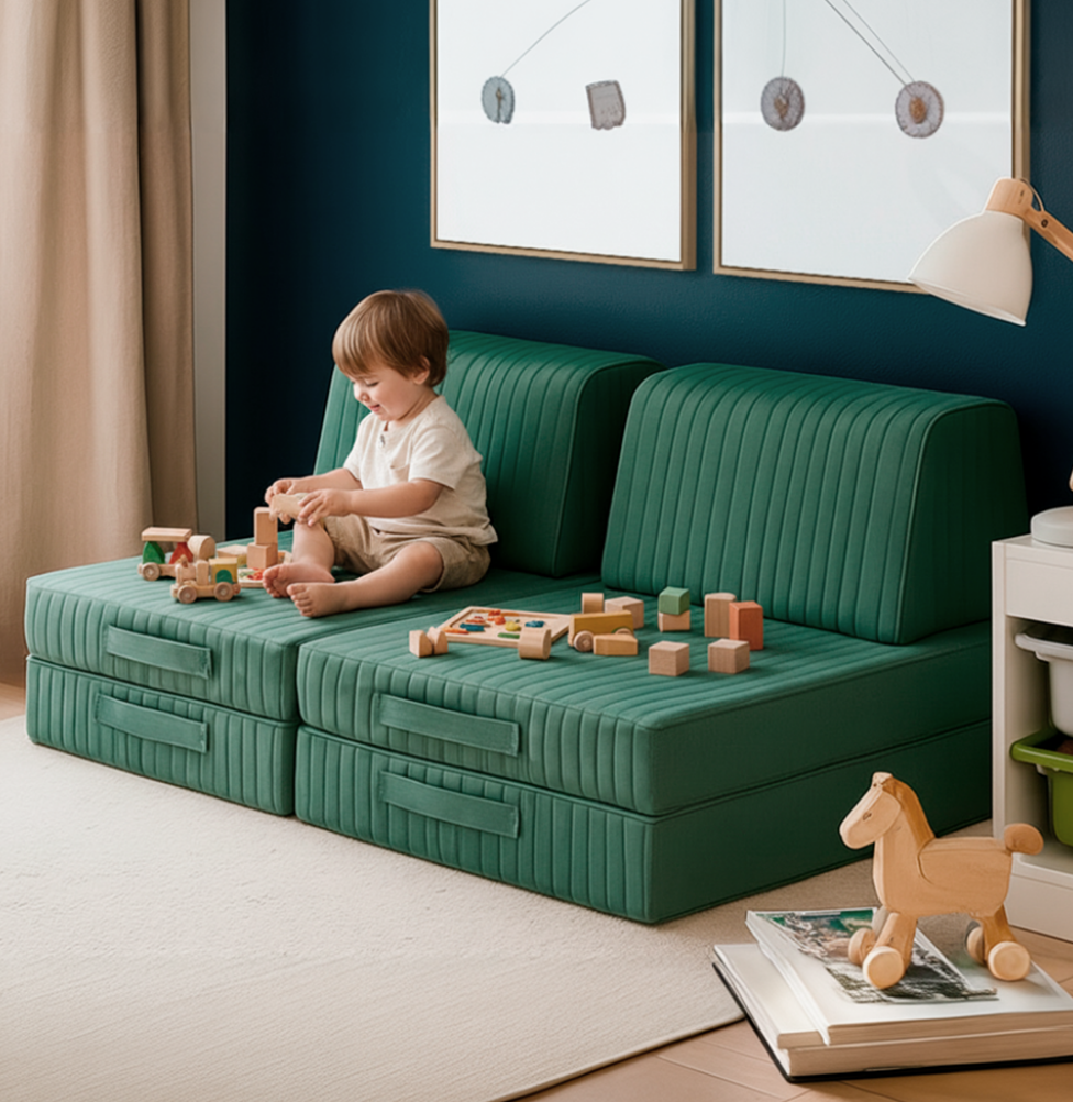 Sofá Infantil Play - Verde