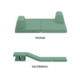 Sofá Infantil Play - Verde