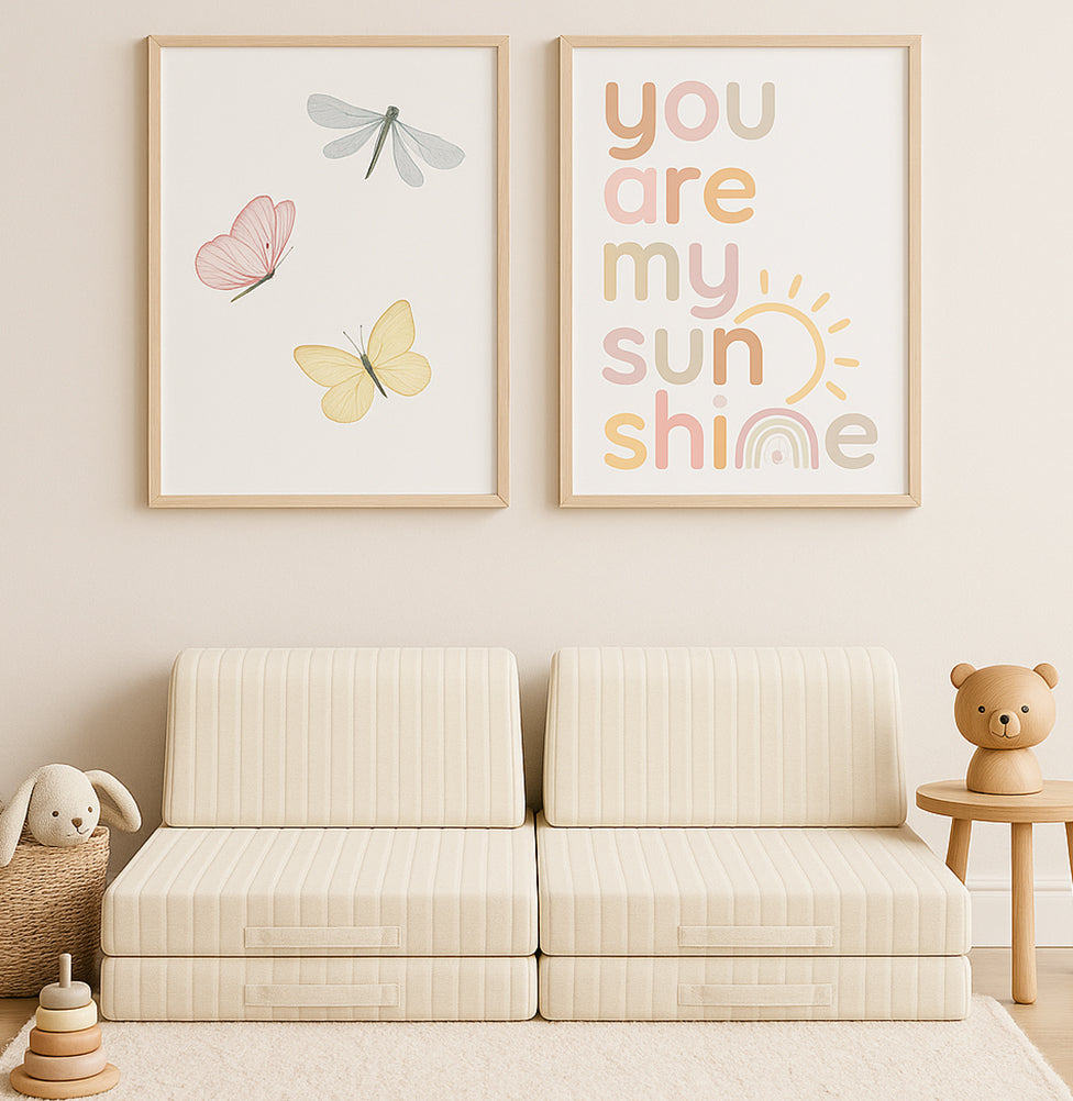 Sofá Infantil Play - Bege