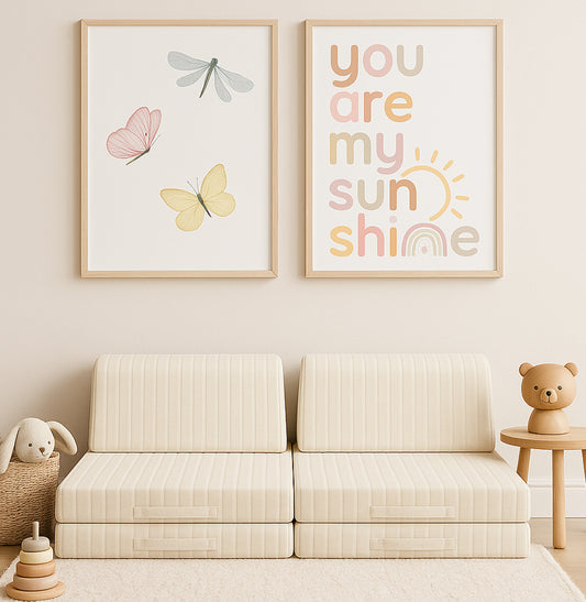 Sofá Infantil Play - Bege