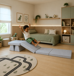 Sofá Infantil Play - Cinza