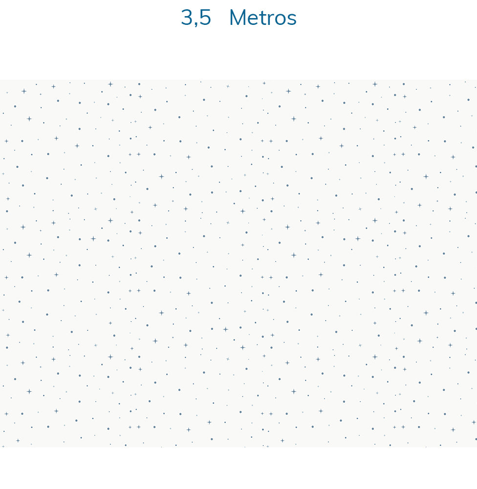 Papel de Parede Estrelas - Azul