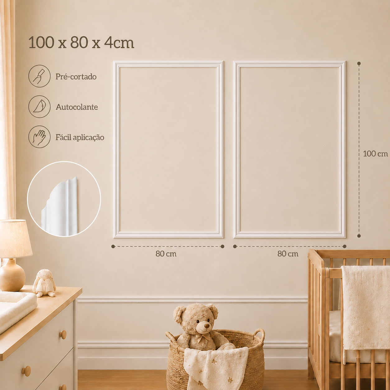 KIT BOISERIE S4 - 80X60