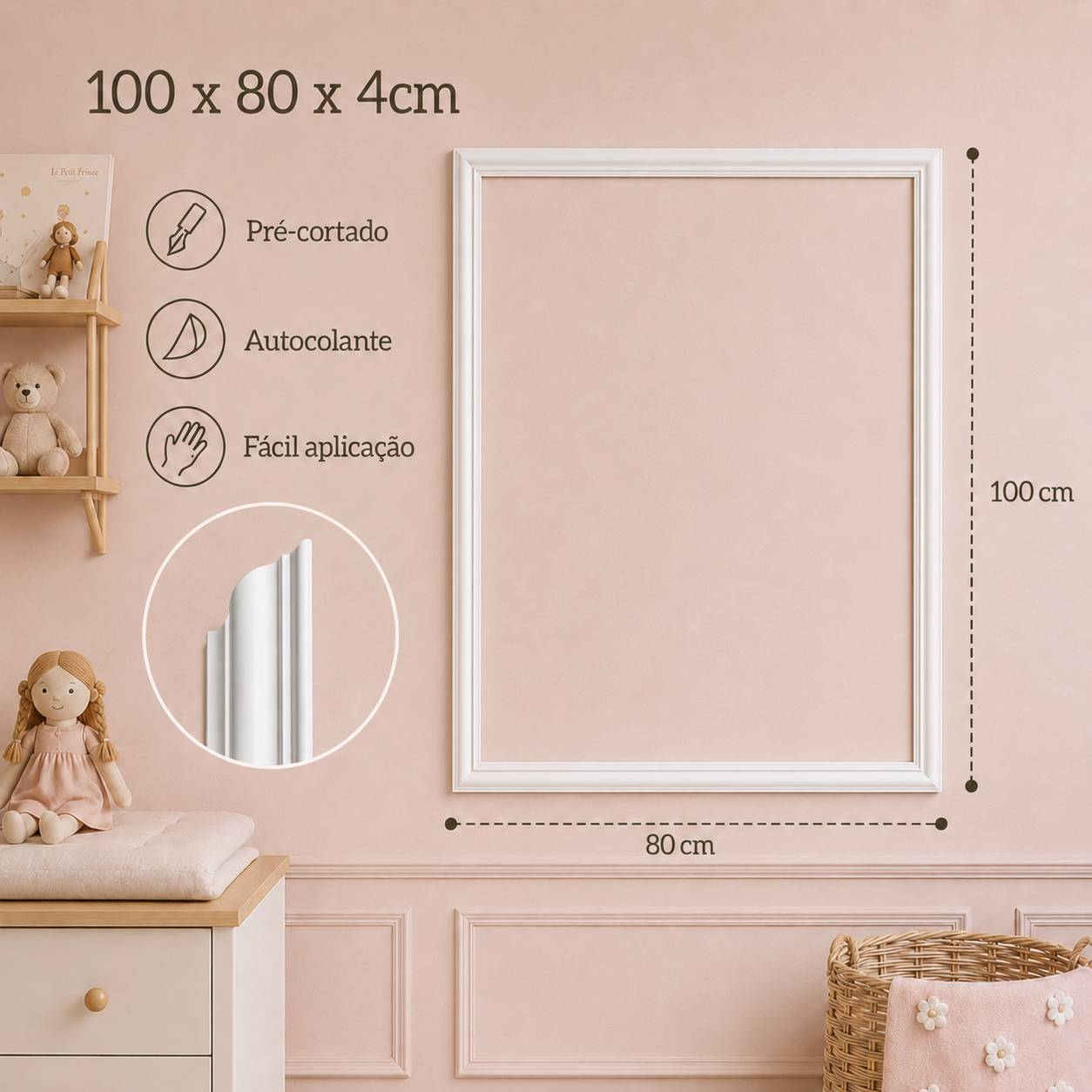 KIT BOISERIE S4 - 100X80