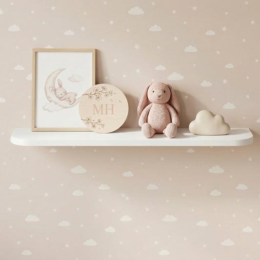 Prateleira Curva Nature – Branca