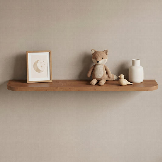 Prateleira Curva Nature – Freijó