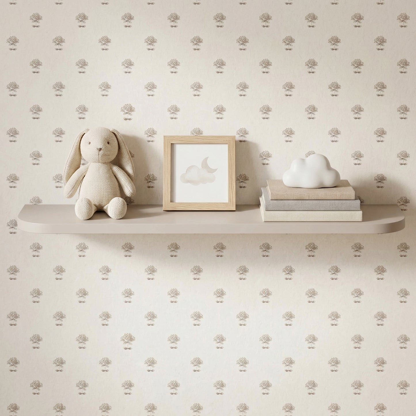 Prateleira Curva Nature – Greige