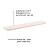 Prateleira Curva Nature – Rosa