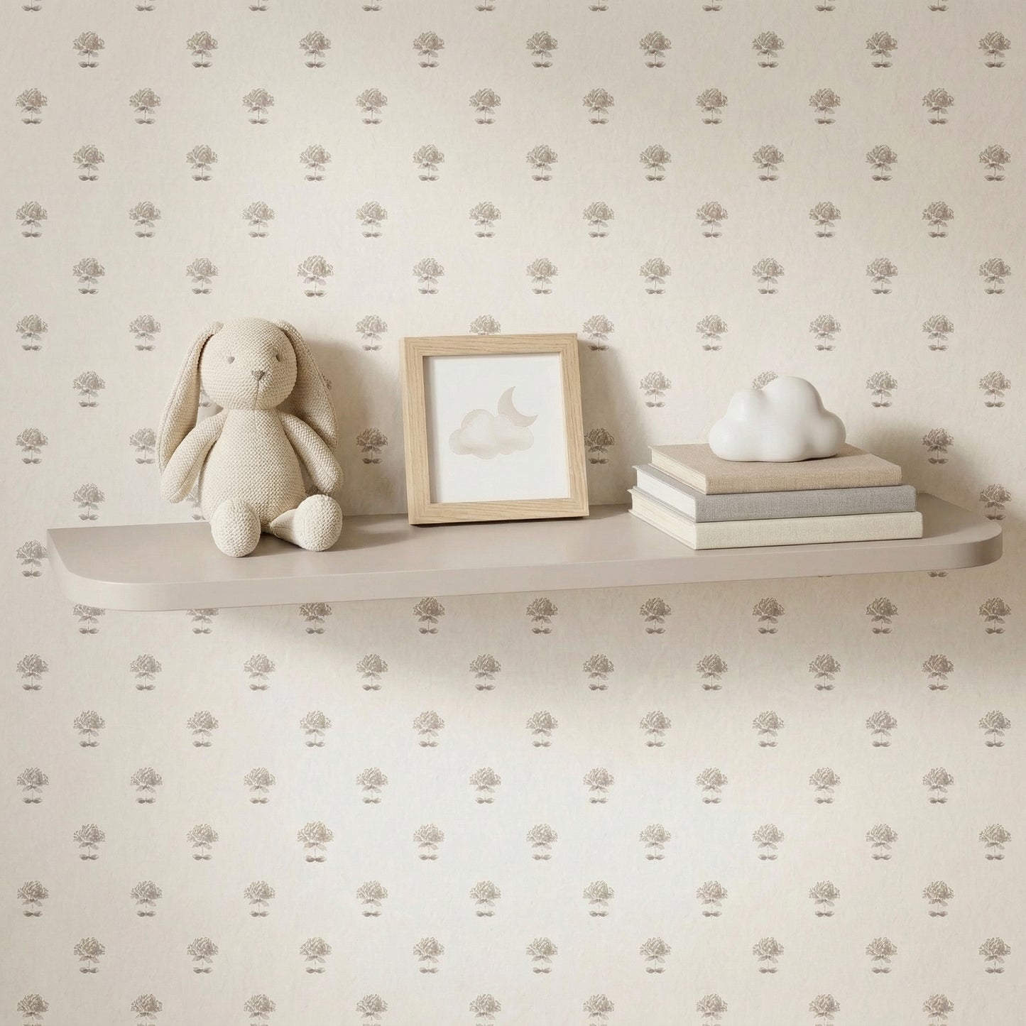 Prateleira Curva Nature – Greige